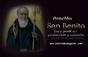 San Benito para proteccion y ayuda.