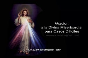 En casos difíciles yo siempre acudo a la Divina Misericordia.
