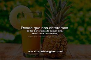 A mi y a mi familia nos encanta la piña.
