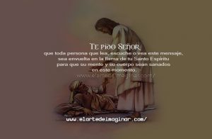 Amigos oremos por todas las personas enfermas.
