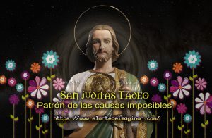 San Judas, tú has recibido esta autoridad y poder de sanación del Señor.