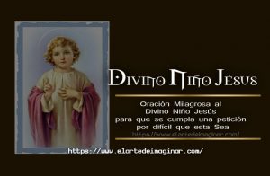 Oración al niño Jesús.