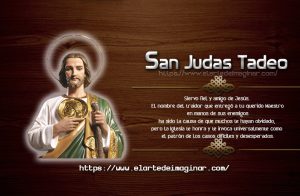 San Juditas Tadeo, te reconocemos como el Santo Patrón de los casos más difíciles.