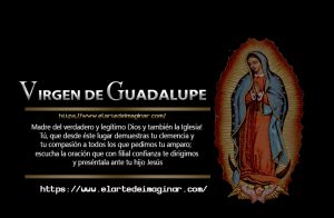 Virgen de Guadalupe madre de las Américas, te imploramos por todos.