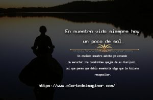 En nuestra vida siempre hay un poco de sal.